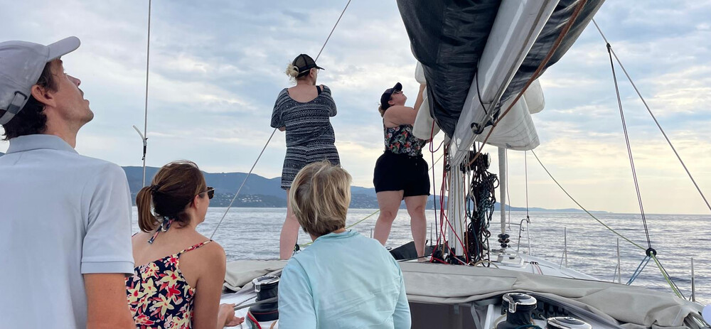Sortie Voile sur la Méditerranée pour nos collaborateurs !